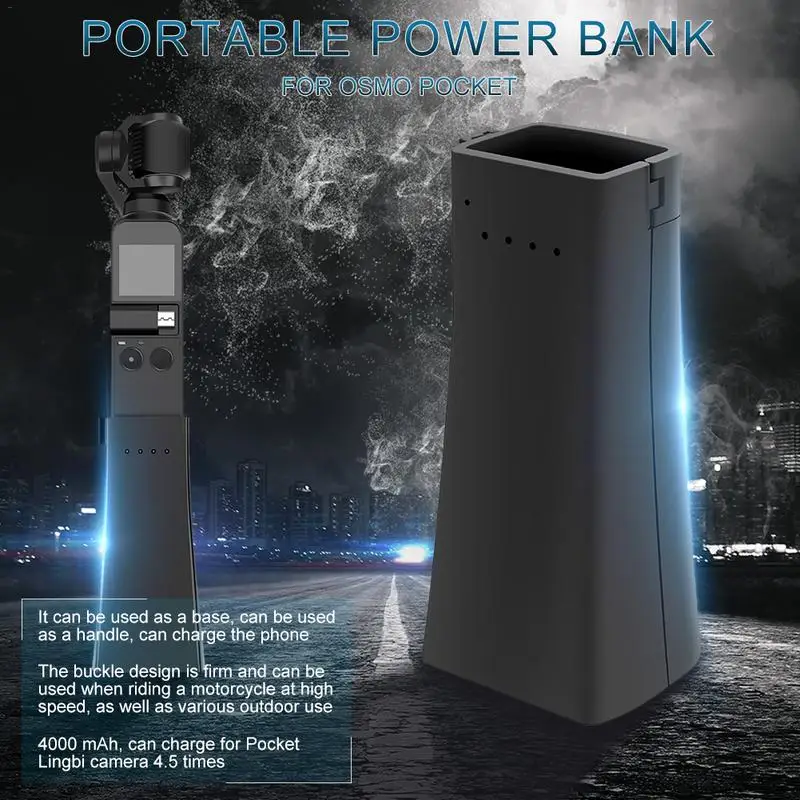 

Portable Multifunction Power Bank for Osmo Pocket Lingbi Mobile Power for Charging Mobile Phone Accessories