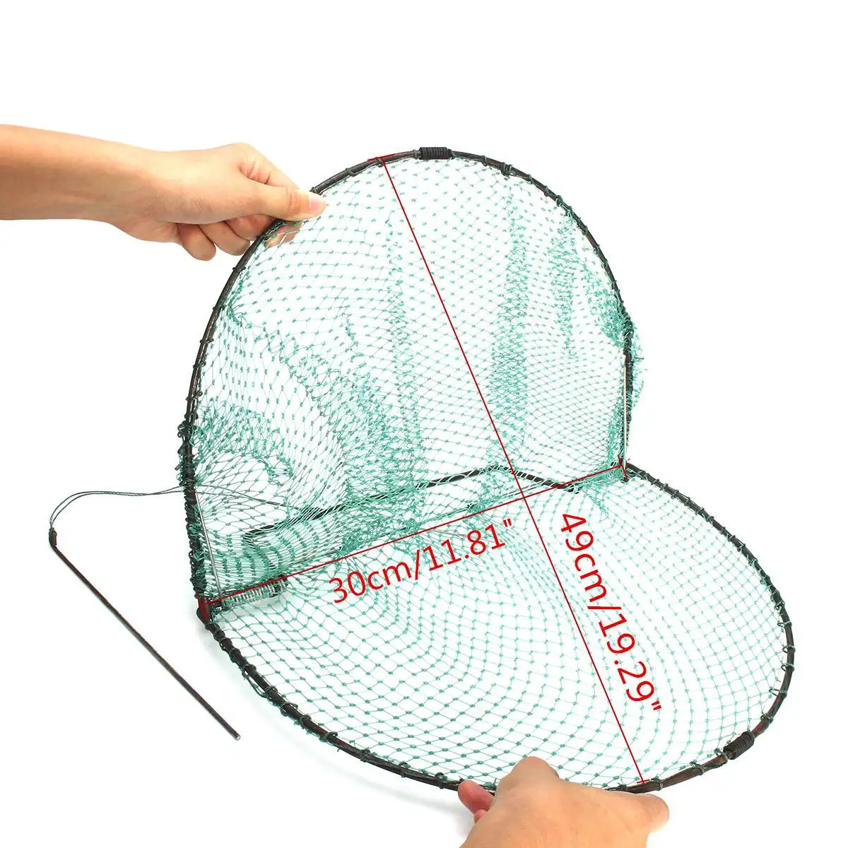 Billig Neue Vogel Net Effektive Humane Live Trap Jagd Empfindliche Wachtel Humane Trapping Jagd Garten Liefert Schädlingsbekämpfung 49X30cm