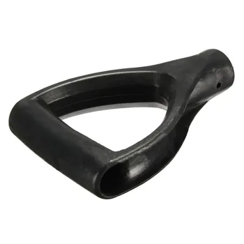 

32mm D-shaped steel shovel handle Black Plastic Replacement Accessories Snow Shovel Top Handle Garden Digging Raking Tools
