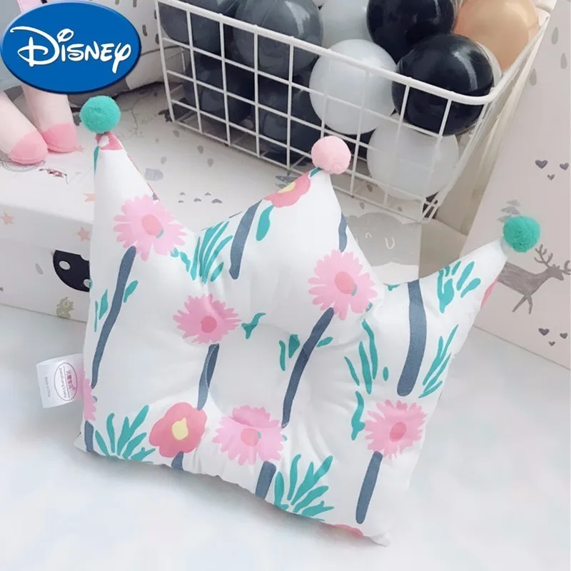

Disney Cotton Sleeping Pillow Crown Point Shape Bedding Baby Pillow Breathable Baby Shaping Pillows To Prevent Flat Head