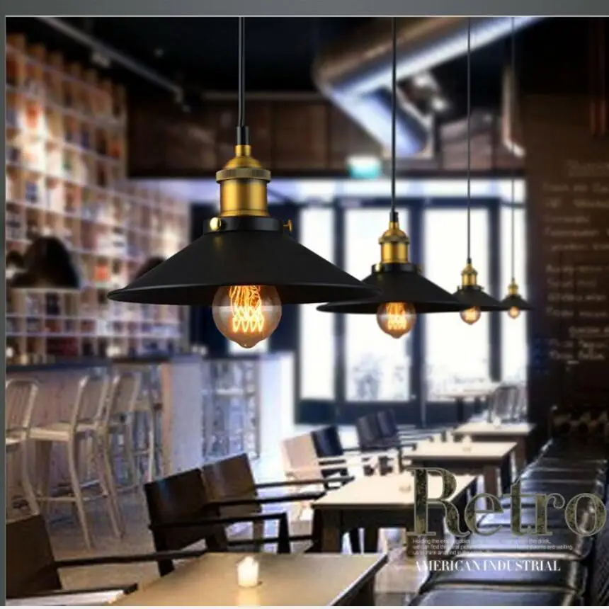 

Fashion Retro Pendant Lights Led Lamp Iron Living Room Pendant Lamps E27 Led Light Pendant Lamp For Ac 90--260v