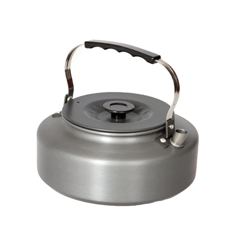 Al aire libre hervidor de agua 1.6L portátil al aire libre Camping hervidor de té