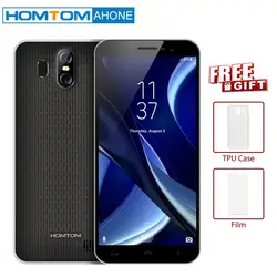 Оригинальный HOMTOM S16 3g смартфон 5,5 дюймов 2 ГБ + 16 ГБ мобильного телефона Android 7,0 MTK6580 Quad-core 1. 3g Гц 13.0MP 3000 мАч телефона