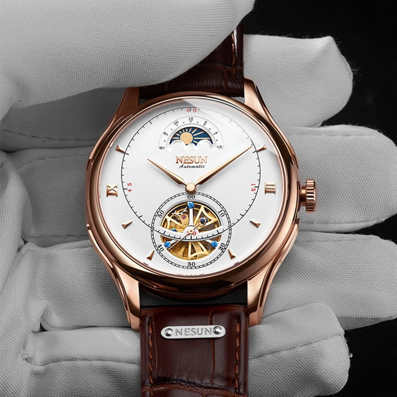 NESUN الرجال التلقائي الميكانيكية ووتش للماء الرياضية الفاخرة الساعات أزياء العلامة التجارية الهيكل العظمي الرجال ووتش Montre أوم Erkek سات NESUN الرجال التلقائي الميكانيكية ووتش للماء الرياضية الفاخرة الساعات أزياء العلامة التجارية الهيكل العظمي الرجال ووتش Montre أوم Erkek سات
