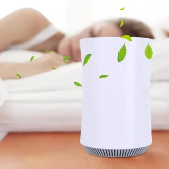 

Household Desktop Air Purifier Quiet Cleaner Remove Odor with HEPA Filter Activated Carbon Air Cleaner Home