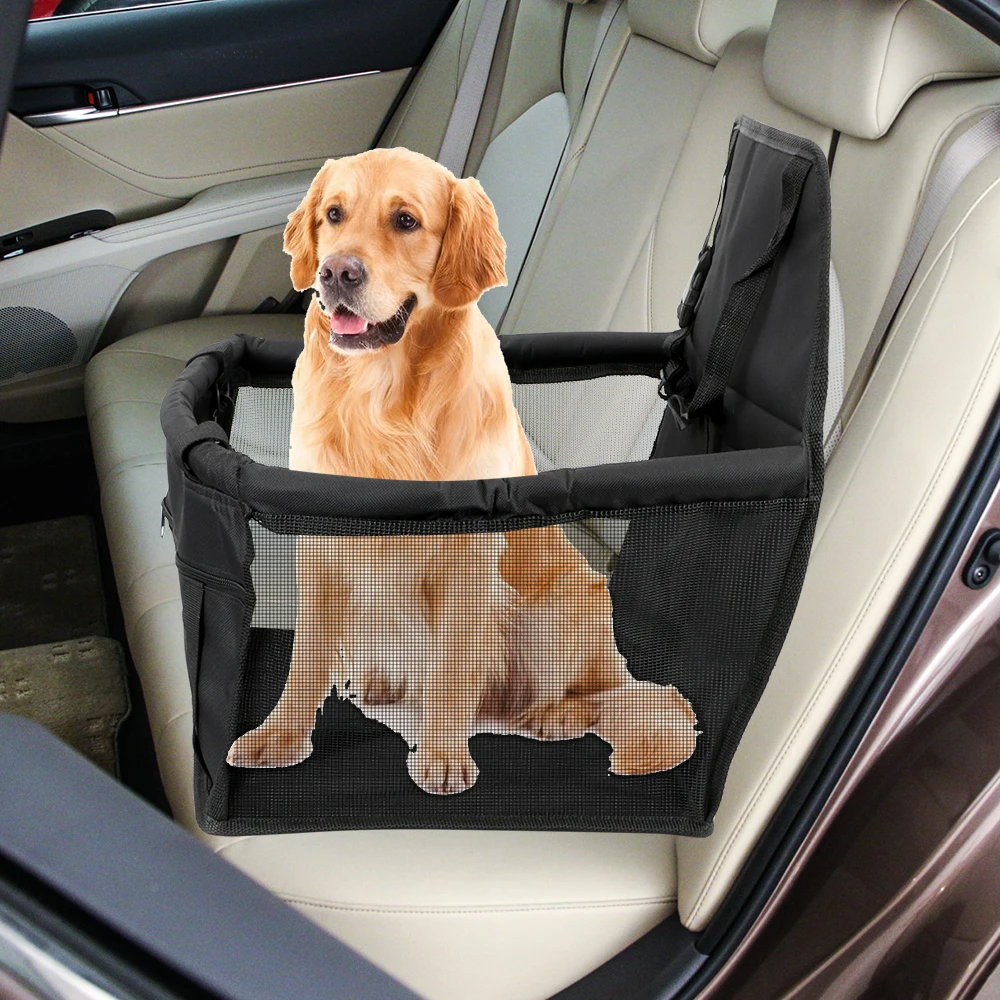 

Travel Dog Car Seat Cover Safety Dog Basket Pet Puppy Carrier Bag For Cats Puppy Transporting Folding Hammock Dog Accessories