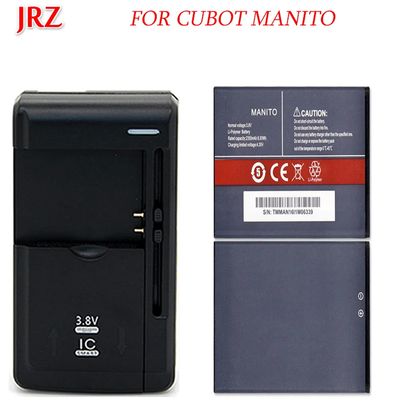 1 партия = 2 шт. для аккумулятора CUBOT MANITO 2350 мАч внешний аккумулятор + Универсальное