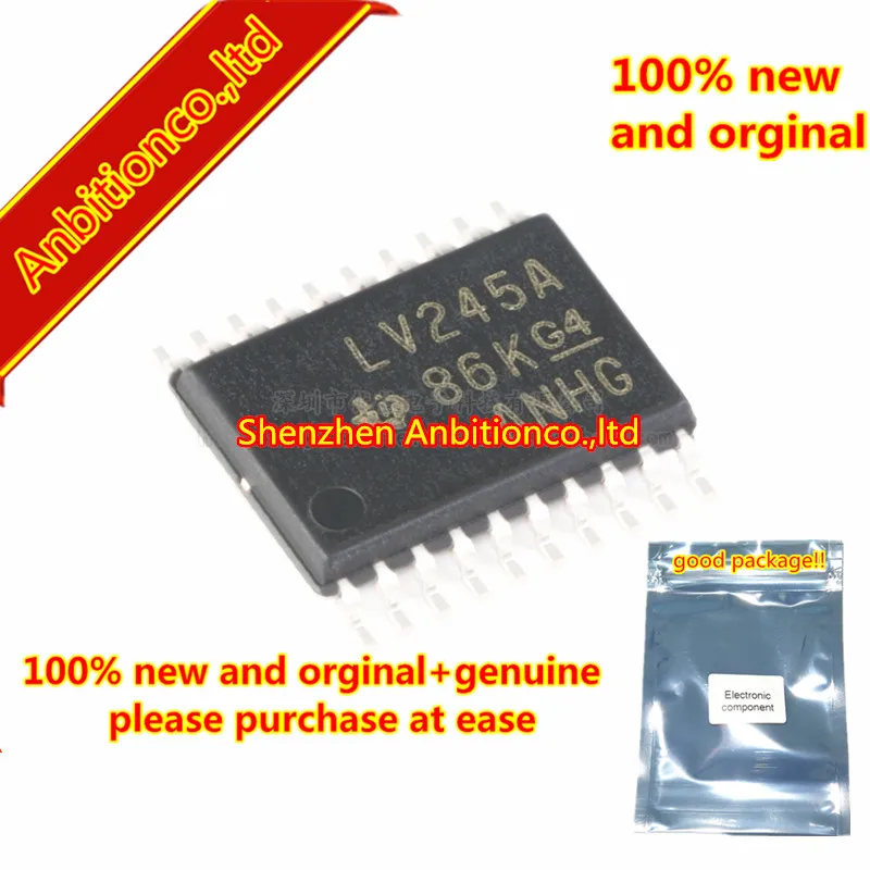 

10pcs 100% new and orginal SN74LV245APWR TSSOP-20 OCTAL BUS TRANSCEIVERS WITH 3-STATE OUTPUTS in stock