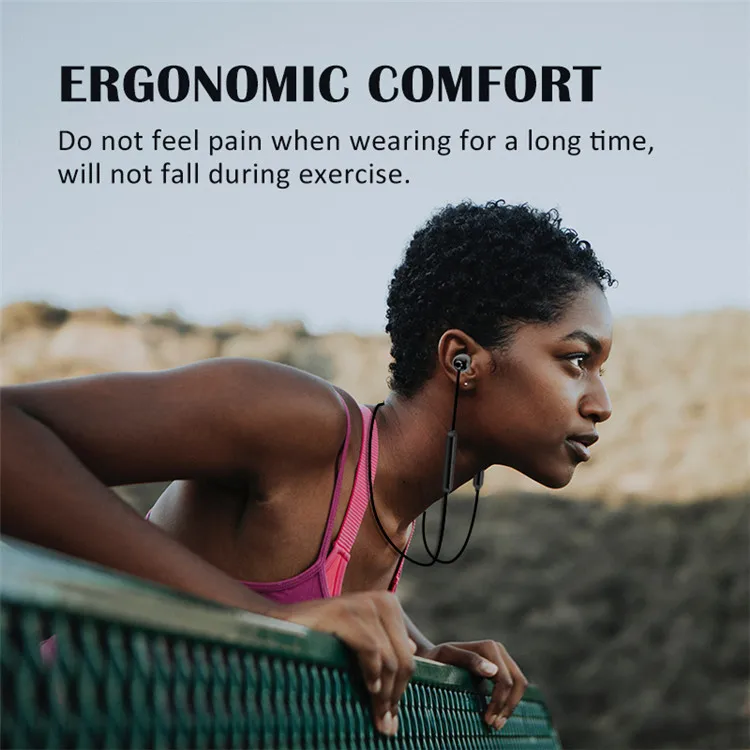 AMTERBEST миниатюрная беспроводная Bluetooth гарнитура Спортивные наушники