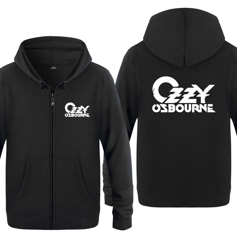 Осборн Проблемные OZZY толстовки для любителей музыки мужчин 2018 мужские флисовые