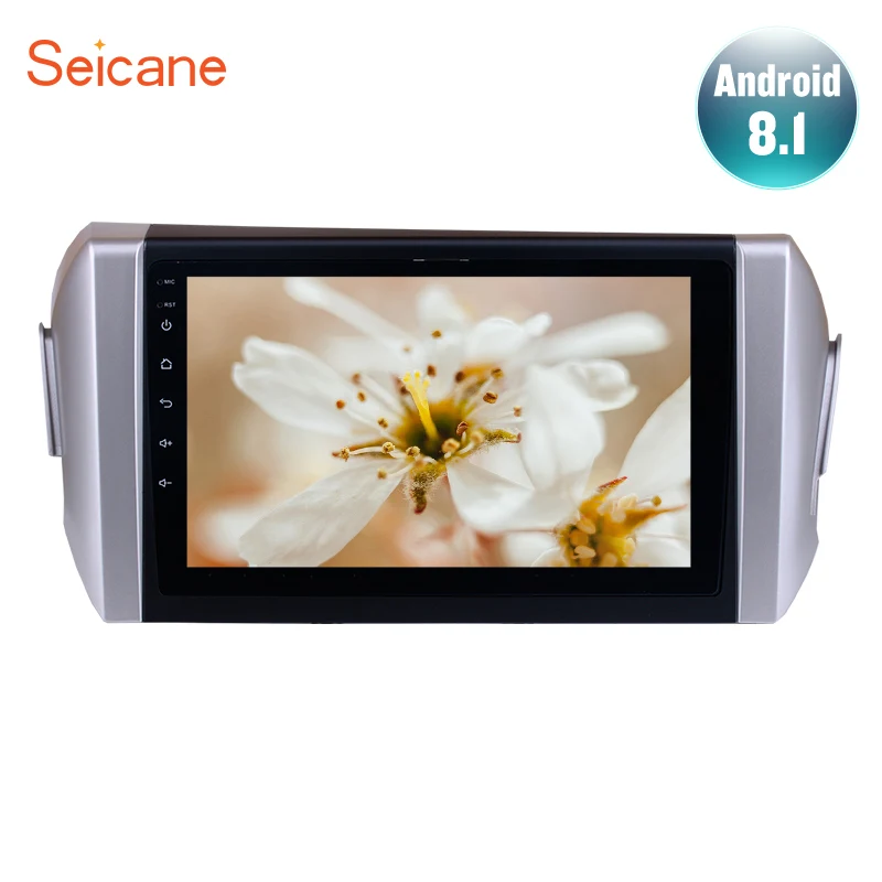 

Seicane Android 8.1 GPS Navigation 2din Mirror Link WIFI For 2015 Toyota INNOVA LHD USB Multi-Touch Screen 9" Car Stereo Player
