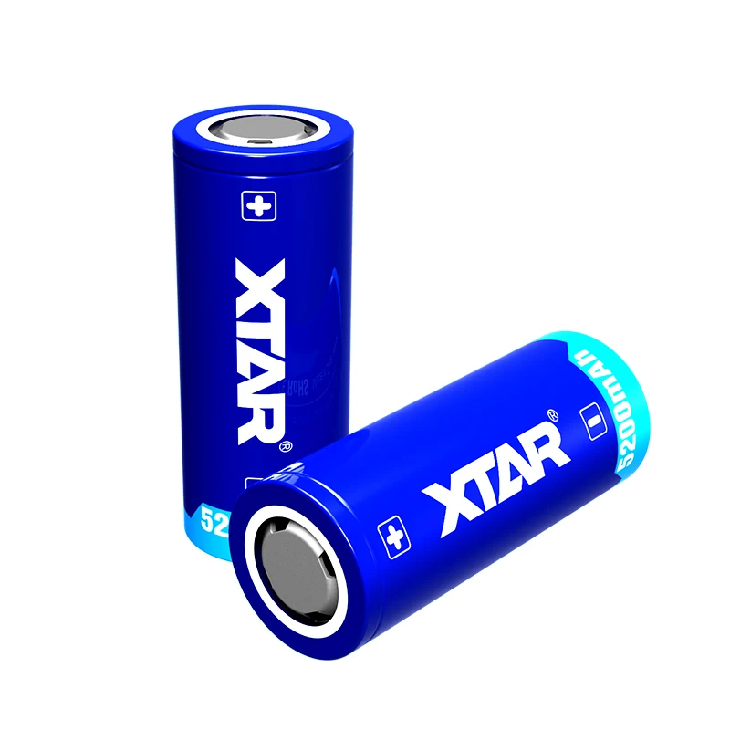 Литий ионный аккумулятор XTAR 26650 5200 мАч 3 6 В специально разработан для