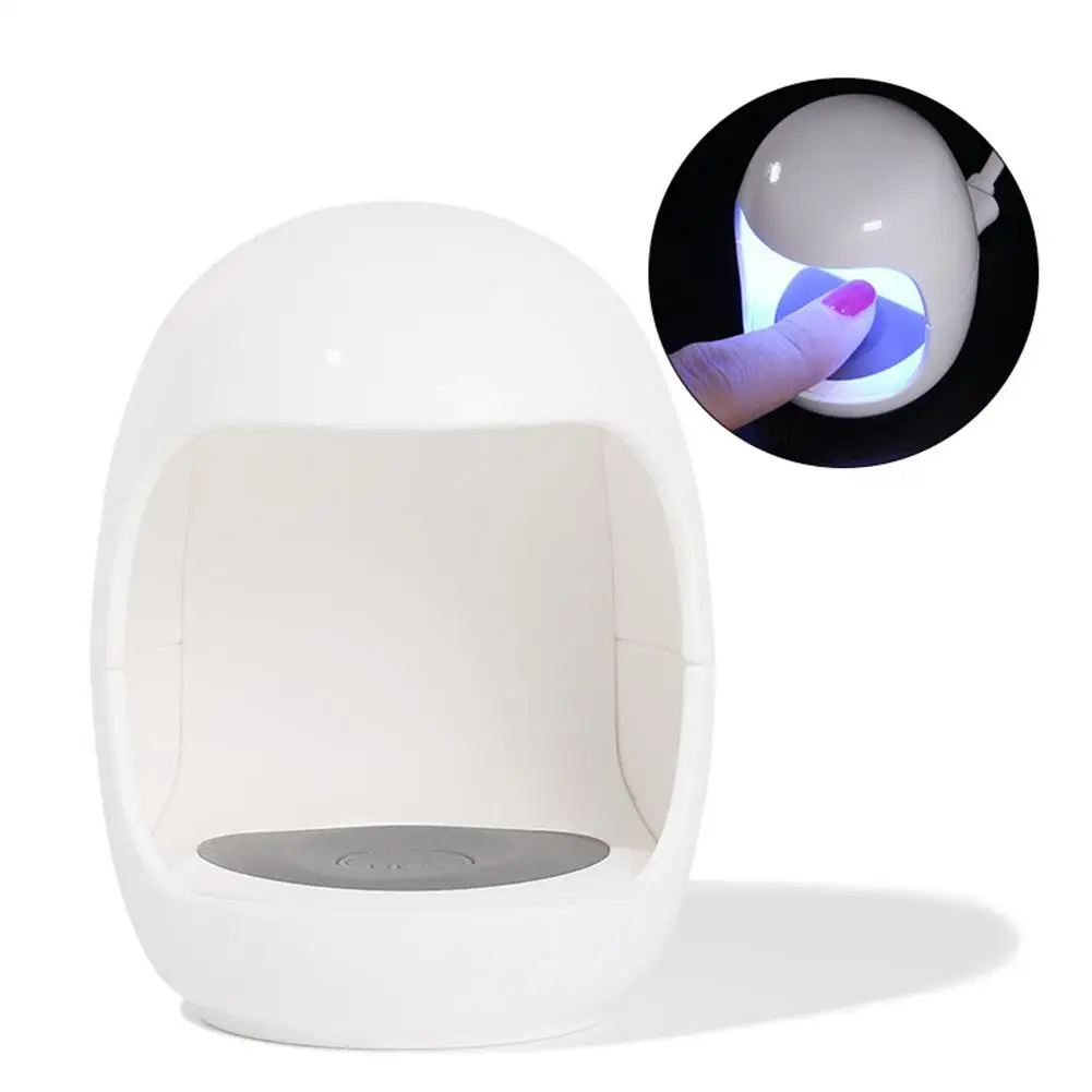 3 Вт мини-лампа для ногтей ГРМ для ногтевой фототерапии определенное время машина Новое поступление Яйцо Форма маленький светодиодный и