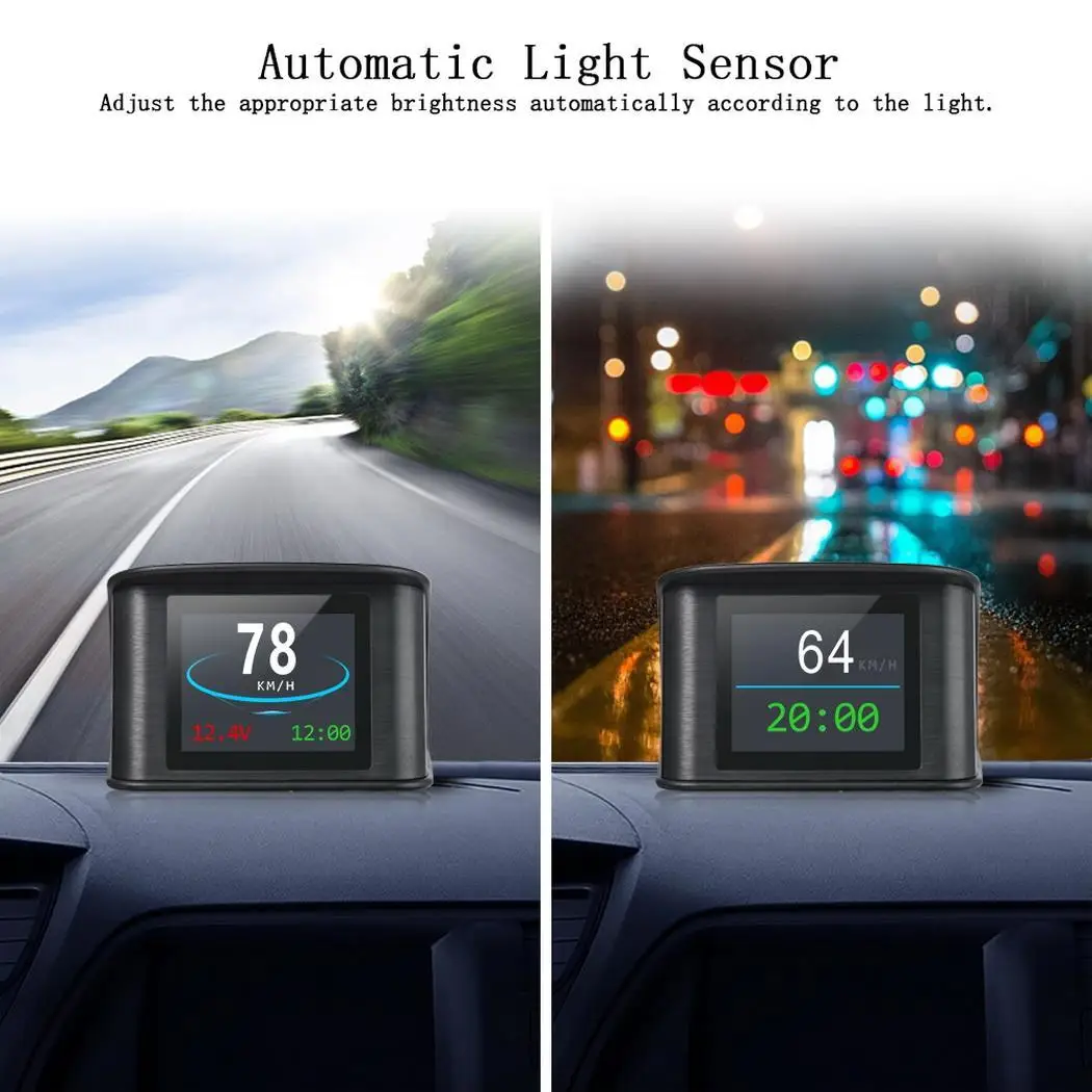 T600 26 Zoll Auto Head Up Display GPS HUD Auf-Board Computer hud Display Auto Elektronik Auto GPS T