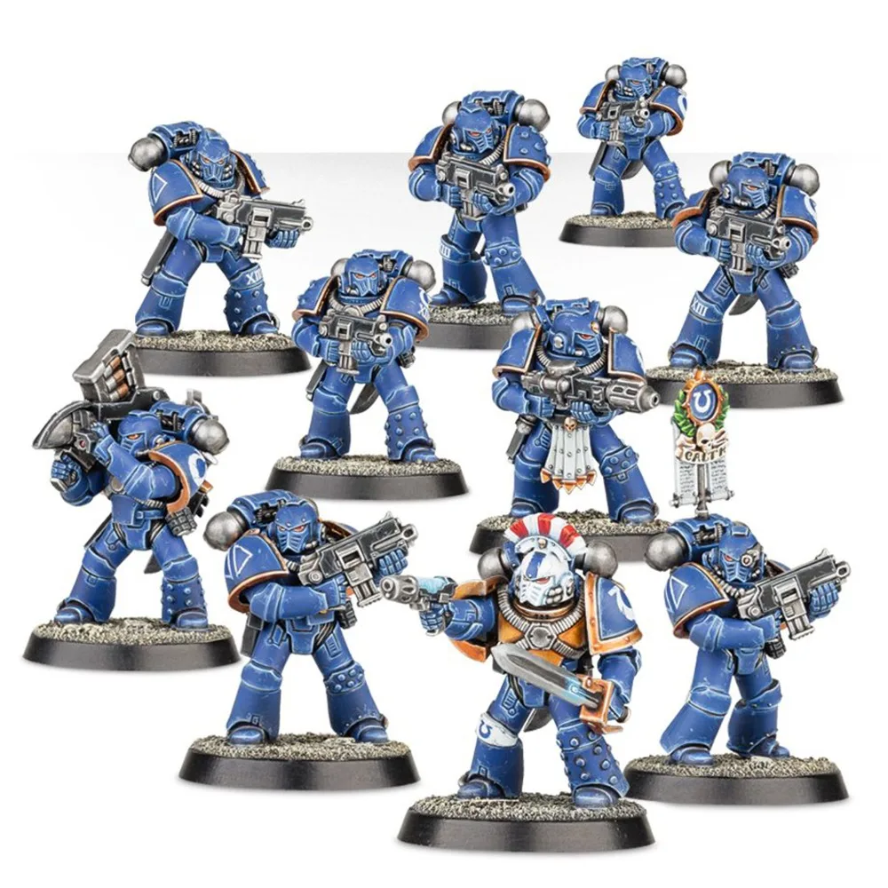Команда MKIV Space Marines от Betrayal at Calth (поставляется с бесплатным набором головок