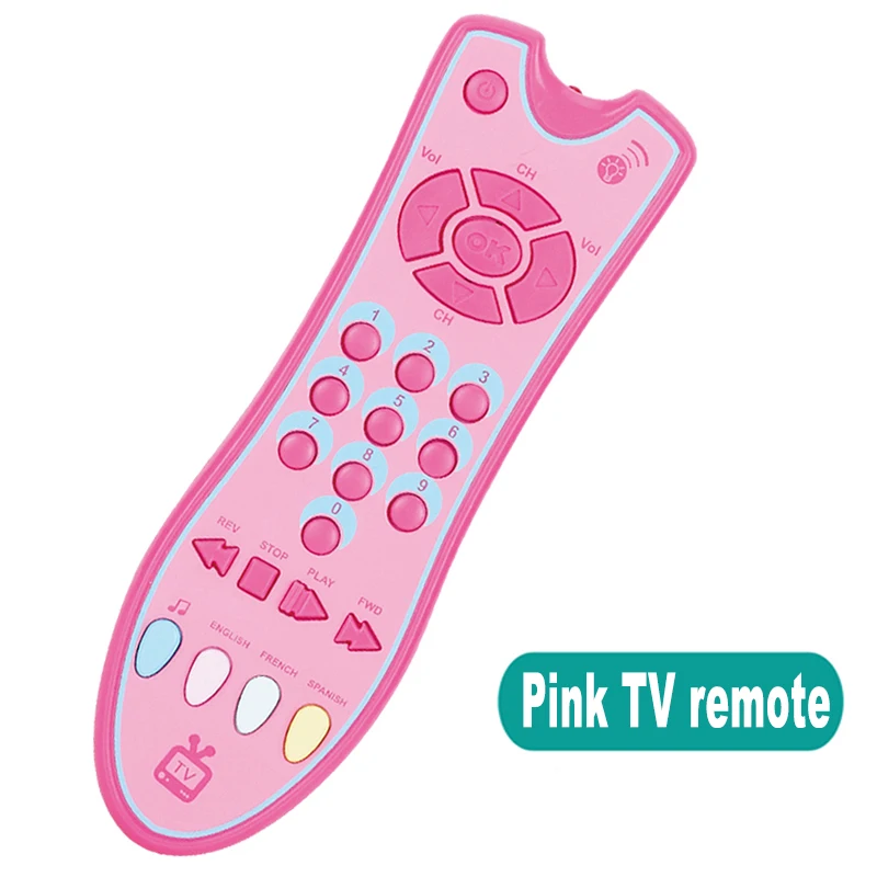 Baby Toy Music Mobile Phone TV Remote Control Car Key Early Educational Toys Electric Numbers Learning Machine Gifts For Newborn