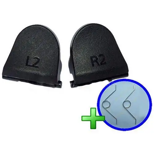 

Fashion 5 Pairs L2 R2 Trigger Replacement Parts Buttons For PlayStation 4 PS4 Controller