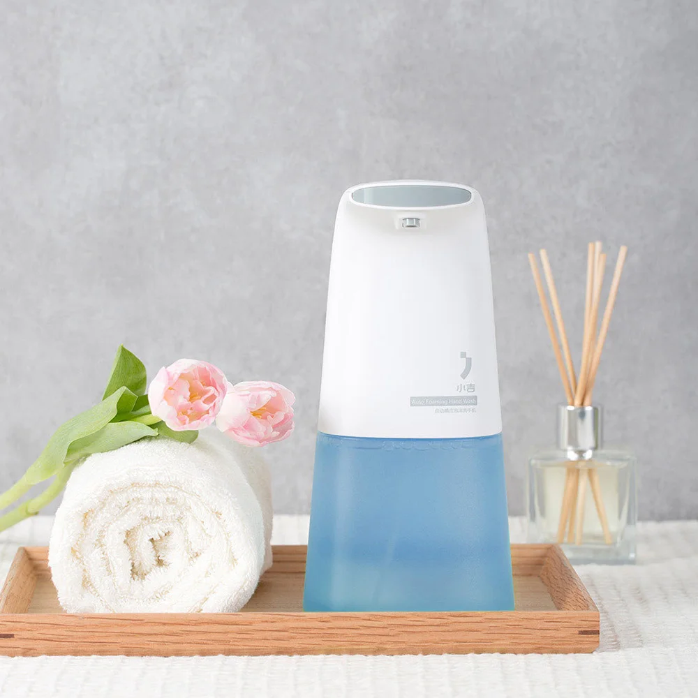 

Automatic Foaming Hand Washer Touch-Less Soap Dispenser Infrared Sensor 0.25s Quick Foaming Ultra-Low Noise Bionics Arc Design