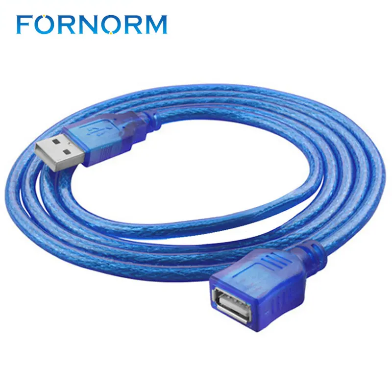 

USB 2.0 Male to Female USB Cable Extend Extension Cable 1M/3M Copper Wire Cord Extender For PC Laptop Harddriver