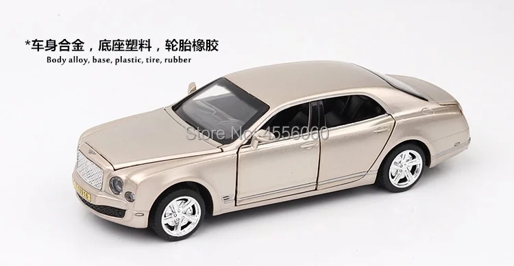 Bentley Mulsanne модель автомобиля из высококачественного сплава литые модели