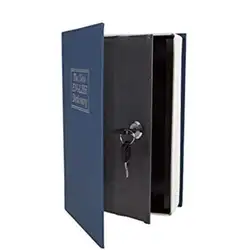 Словарь Сейф книги с тайником для денег безопасный замок безопасности наличные деньги для монет хранилище ювелирных изделий ключевой