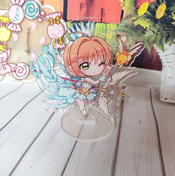 1 Pc Fashionable Anime Cardcaptor Sakura Acrylic Stand Model Toys Card Captor Sakura Action Figure Ornament Toy