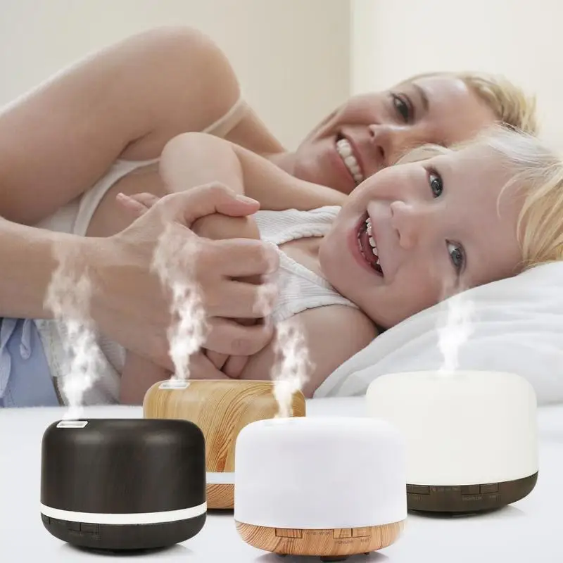 

500ml Air Humidifier Ultrasonic Humidifier Timing Aroma Diffuser Mist Maker Fogger Sprayer Air Purifier Cleaner for Home Office