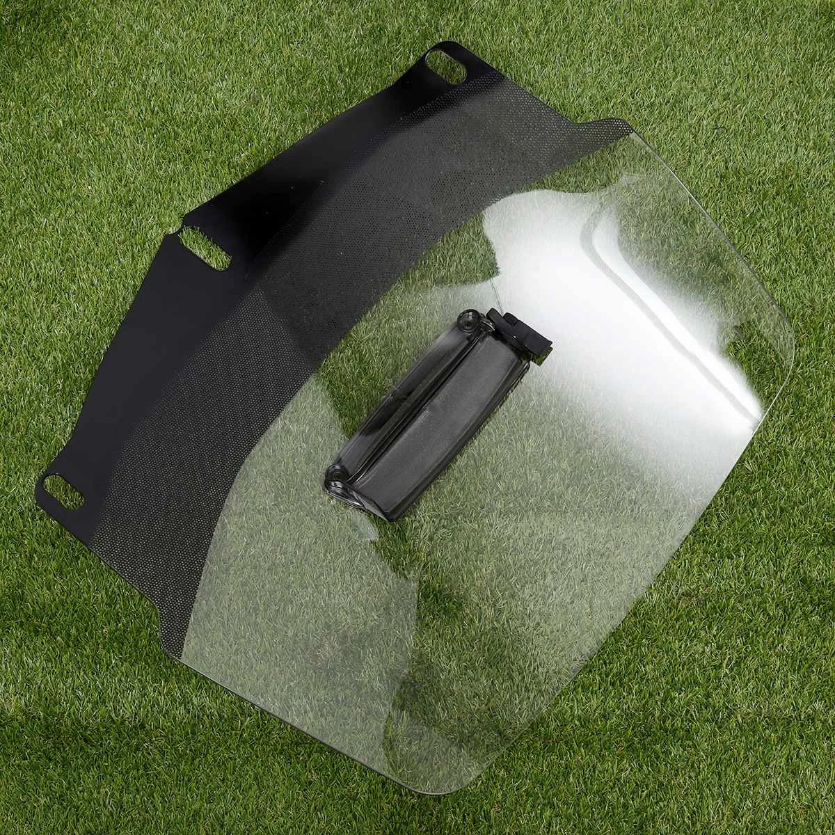

ABS Front Shield Clear Motorcycle Windshield Screen Protector With Air Vent Fits for Honda Goldwing GL1800 2001-2017