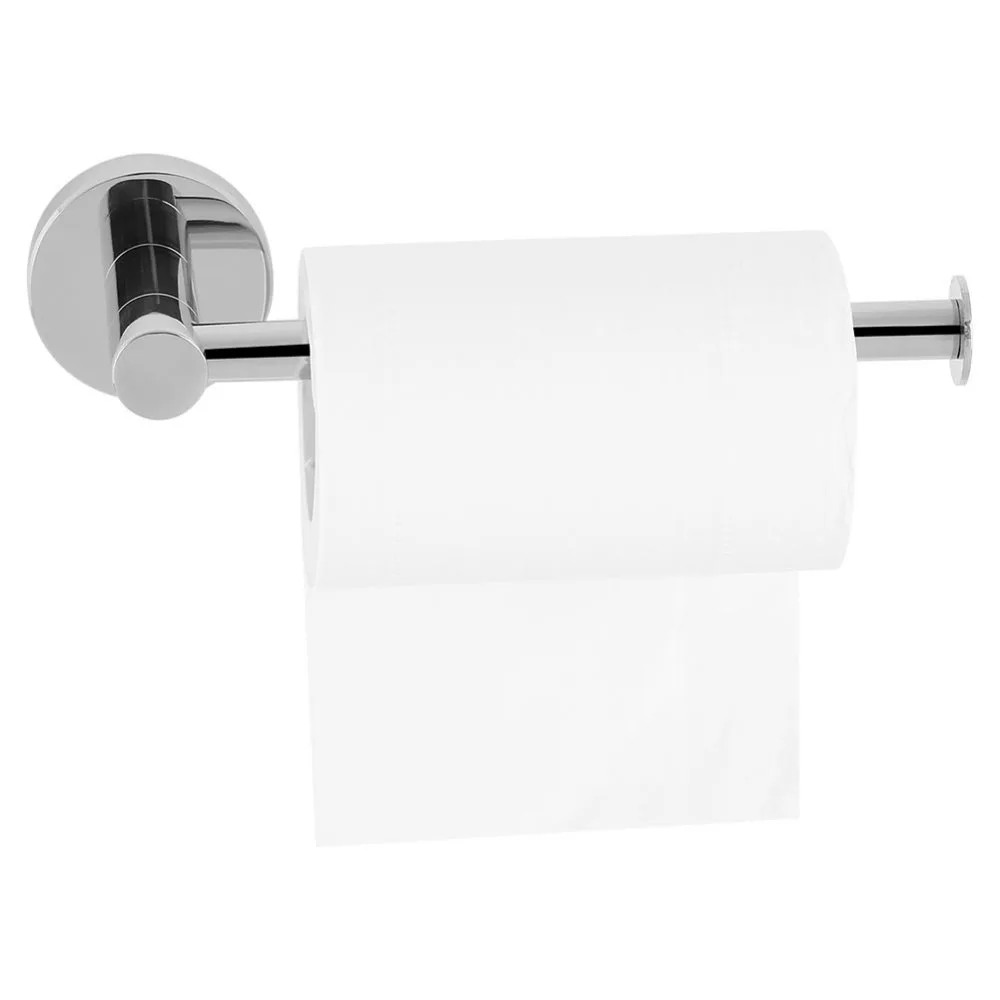 

Stainless Steel Tissue Rack Toilet Paper Holder Wall Mounted Roll Paper Holder Rack Towel Hook Bathroom Hardware Accessories