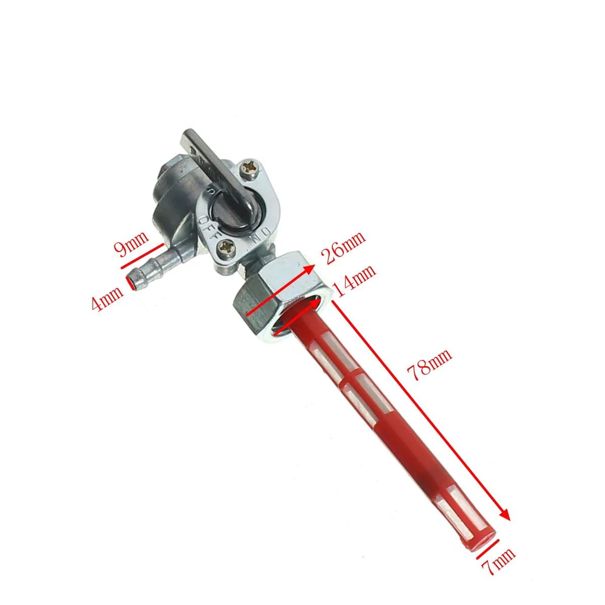 14 мм газовый топливный краник кран-букса переключатель сливной кран насоса на Выкл резерв для Honda/Suzuki/Yamaha