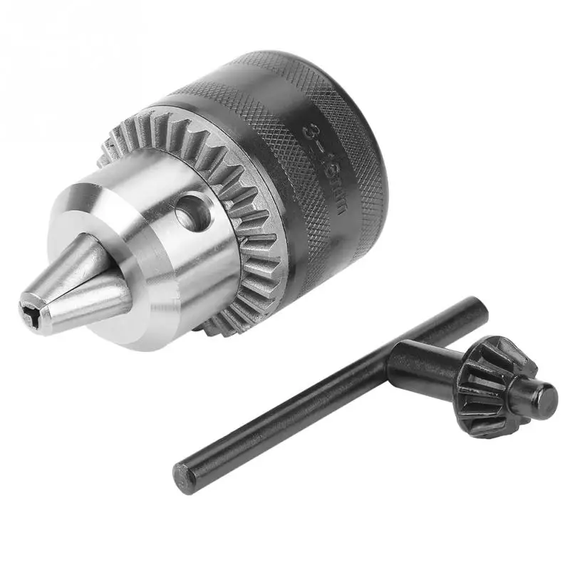

1 Set 3-16mm Electric Drill Chuck waterproof Mini Key Type Drill Chuck w/ Chuck Key for Electric Power Drill Machine Tool