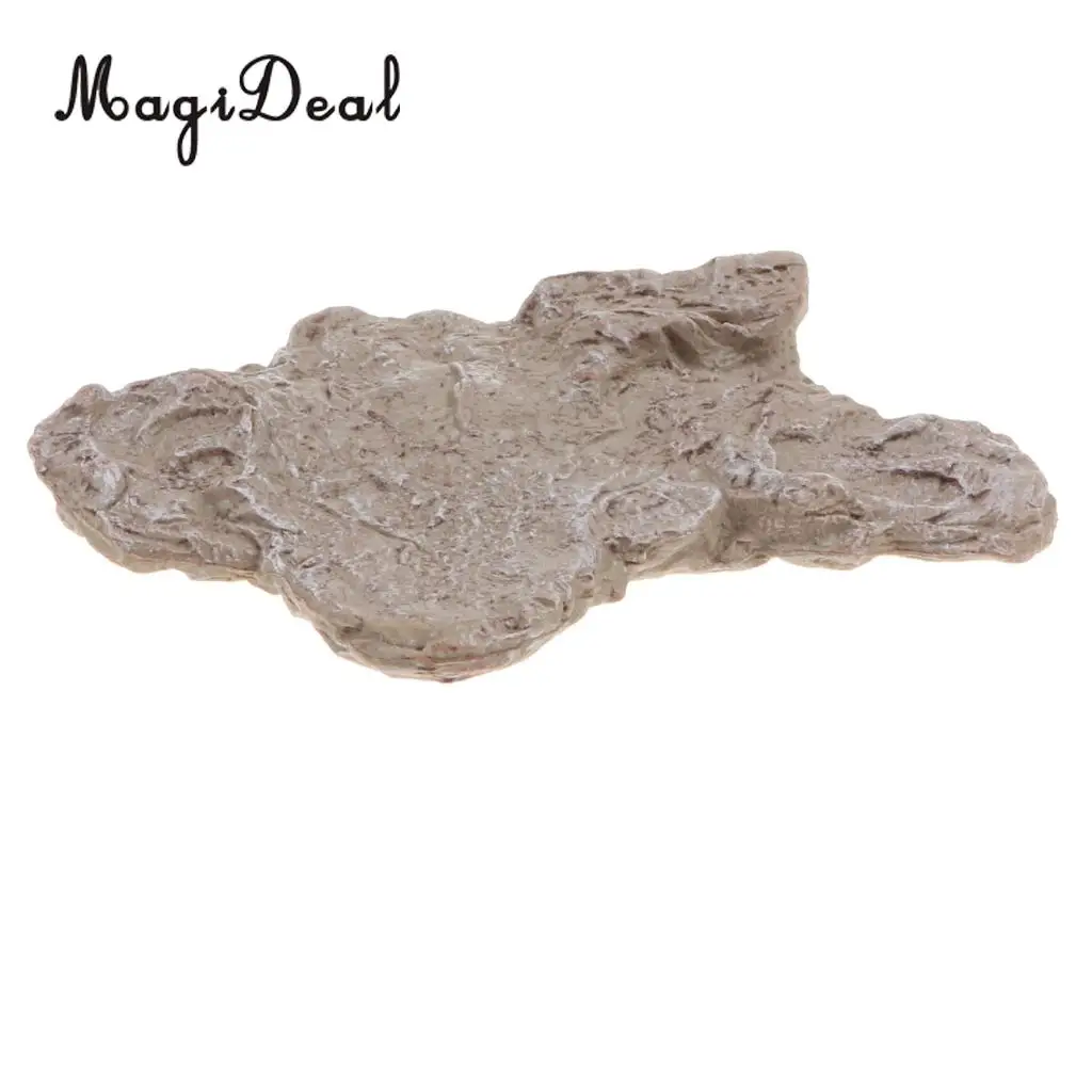 

12.5x8cm Dinosaur Animal Model Base Scene Platform Display Stand Army Military Sand Scene Accessories