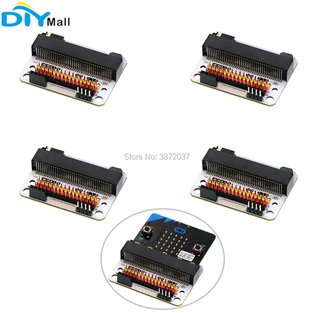 

4pcs/lot Sensor:bit Breakout Expansion Board IO Port Extension for BBC Micro:bit Microbit Kid Programming Learning