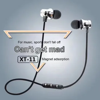 

Sport Bluetooth Earphone Wireless Magnetic Headset XT11 Dual Ear Earbuds With Mic Handsfree Sweatproof Fone De Ouvido For Phone