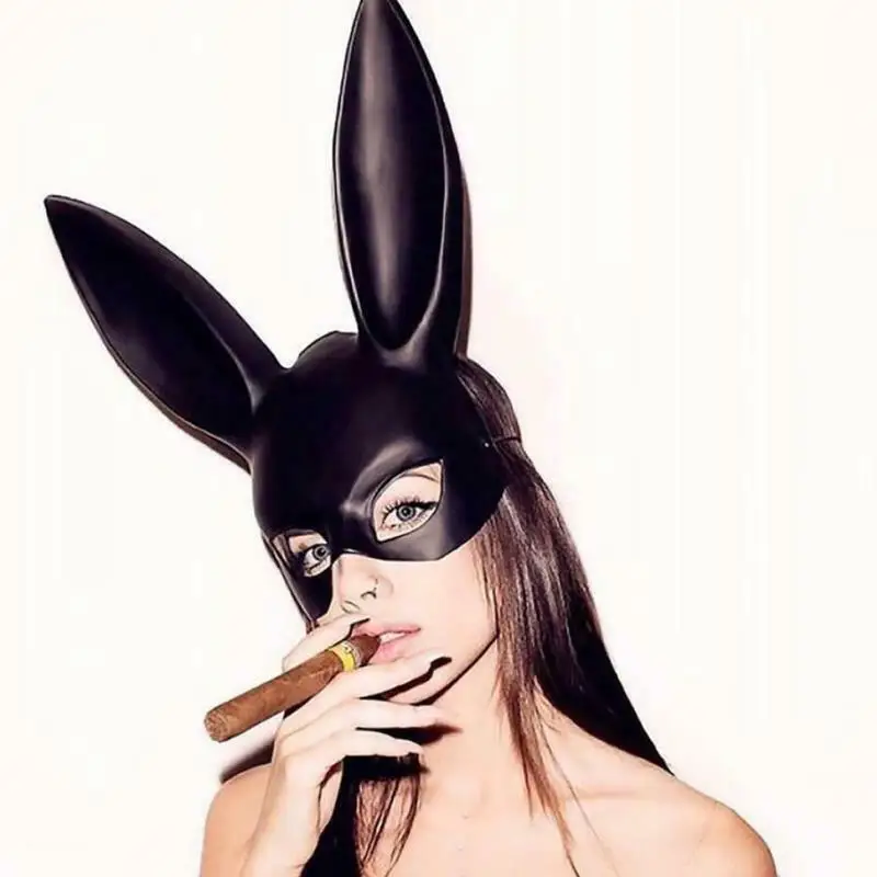 

Halloween Long Ears Rabbit Bunny Mask Party Costume Cosplay Masquerade