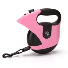 5 Meters Automatic Dog Leash Retractable Leashes For Dogs Leash With LED Light Pet Products