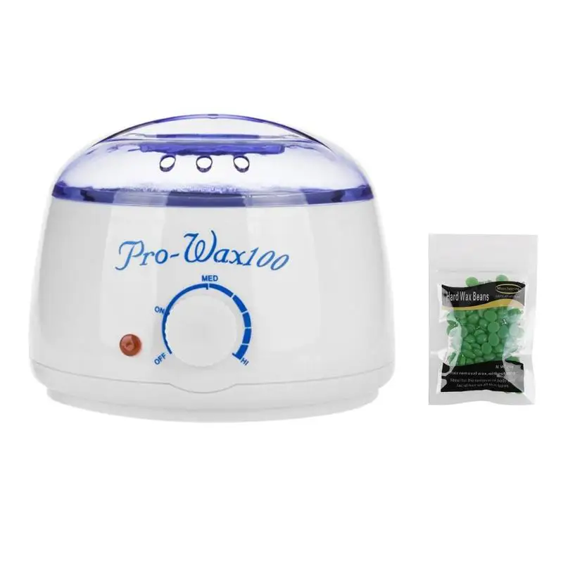 

Professional Warmer Wax Heater Mini Spa 500cc Paraffin Wax Warmer Heater Hair Remover Tool Body Depilatory with 20g Wax Beans