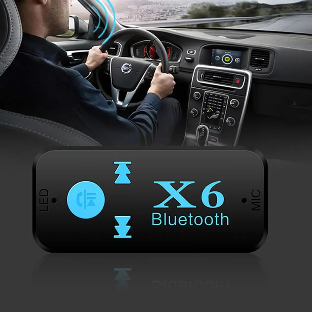 3 5 мм автомобиля MP3 музыкальный плеер громкой связи Bluetooth Aux 2 4 ГГц до 8 часов да V 100