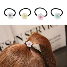 Ruimioruimio24 шт., резинка для волос, Эластичная декоративная, простая, тянущаяся веревка для волос, конский хвост, аксессуары для волос для девушек, женщин