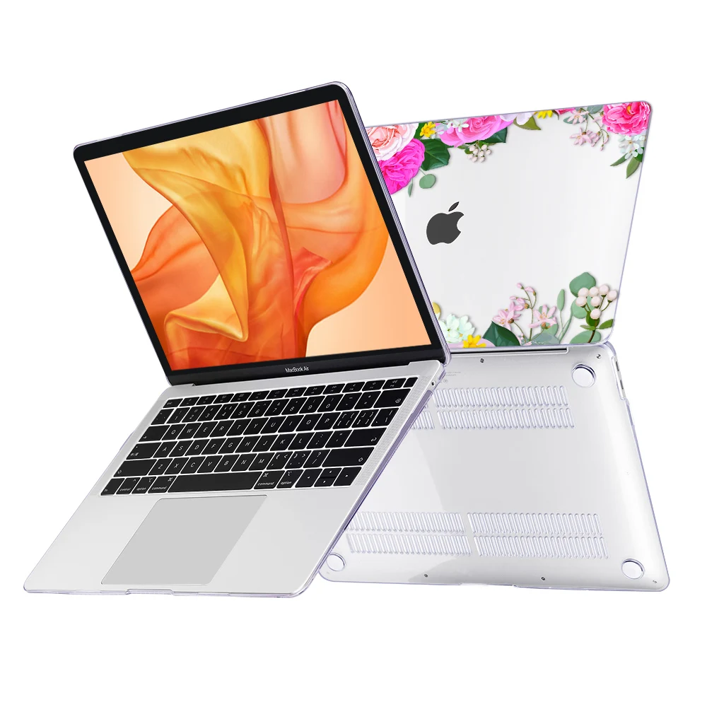 Новый чехол для ноутбука MacBook Air Pro Retina 11 12 13 15 16 дюймов A2141 2020 M1 A2338 A2289 A2337 A2179 жесткий