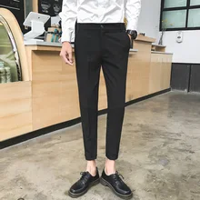 Men's Trousers 2019 Spring New Loose Versatile Slim Feet Pants Thin Section Nine Pants Personality Youth Casual Men's Clothing Men's Trousers 2019 Spring New Loose Versatile Slim Feet Pants Thin Section Nine Pants Personality Youth Casual Men's Clothing