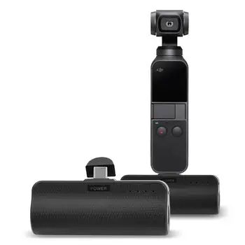 

BEESCLOVER 3300 mAh Mobile Power Bank for DJI OSMO PCOKET Type-C Battery Charger Dock Flashlight Osmo Pocket Handheld Gimbal r25