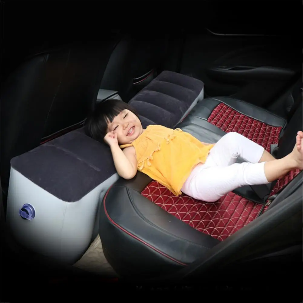 Car Bed Car Mattress Inflatable Back Seat Gap Pad Air Bed Cushion Self