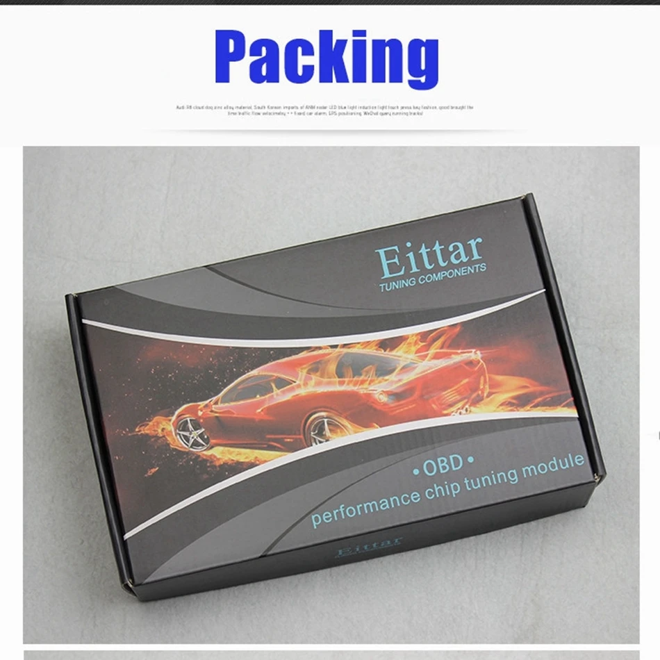 EITTAR OBD2 OBDII performance chip tuning module excellent performance for Jeep TJ(TJ) 1997+