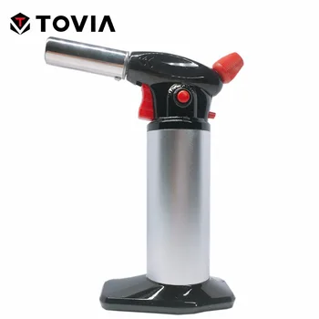 

Electronic Flame Gun Torch Butane Burners Gas Lighter Burning Torch Flamethrower Outdoor Gas Torch Hiking Camping Equipment