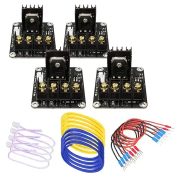 

3D Printer Heat Bed Power Module General Add-on Hot Bed Power Expansion Board MOS Tube High Current Load Module - 4 Pack