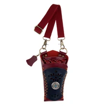 Парикмахерская талии мешок Ножницы сумка инструмент кобура ремень Парикмахерские ножницы держатель высокого качества