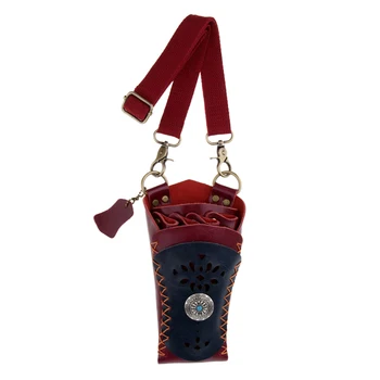 

Professional Barber Waist Pouch Scissors Bag Tool Holster Belt Hairdressing Shears Holder high quanlity