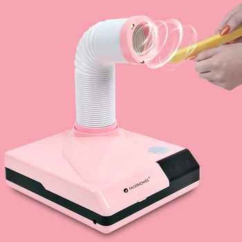 

60W Nail Dust Collector Filter Manicure Machine Nail Tools Strong Suction Machine Vacuum Cleaner For Manicure Nail Art Salon