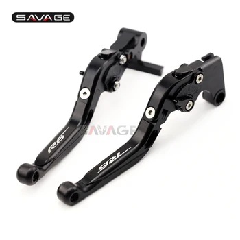 

Brake Clutch Lever For Yamaha Yzfr6 Yzf-r6 2017-2018 Black Motorcycle Accessories Adjustable Folding Extendable Logo R6